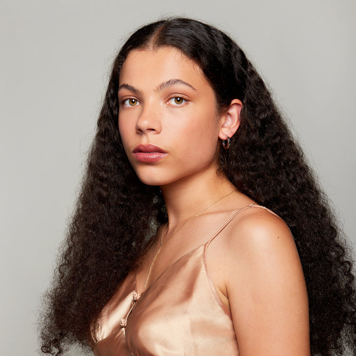 Karen Hoops in Silver