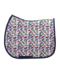 Kicks all-purpose saddle pad with sneaker shoe kicks, by Dreamers & Schemers