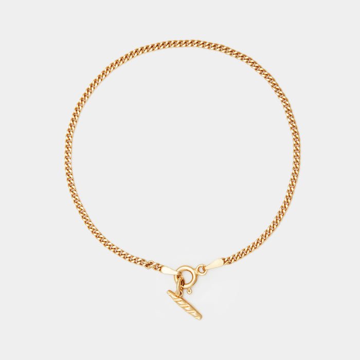 La Baguette Bracelet in Gold