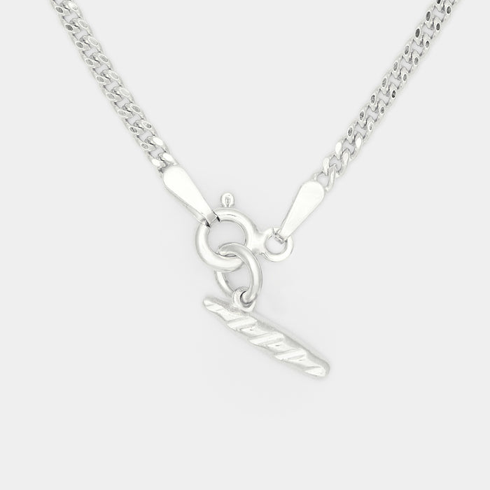 La Baguette Bracelet in Silver