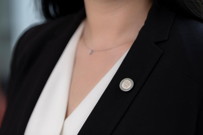 Lapel, garment magnet