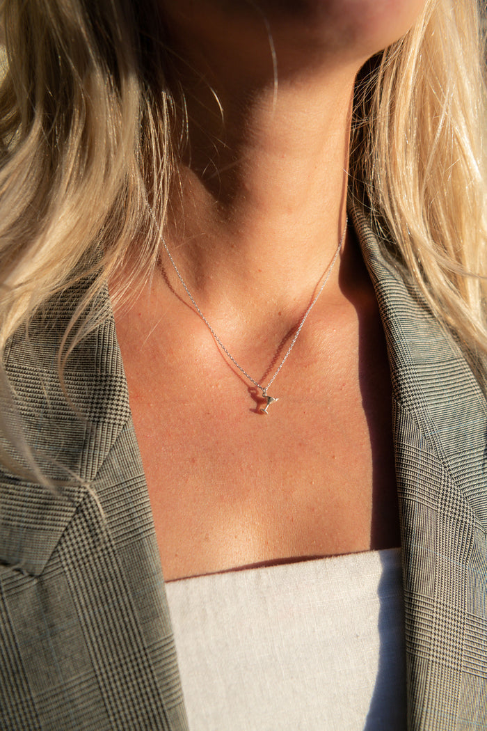 Le Martini Necklace in Silver
