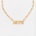 Les Années Necklace in Gold
