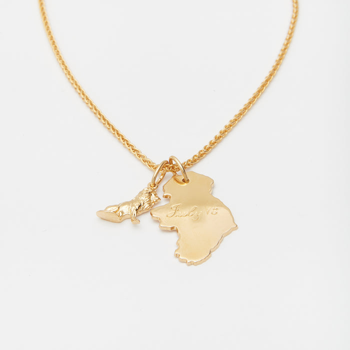 Les Origines Necklace in Gold