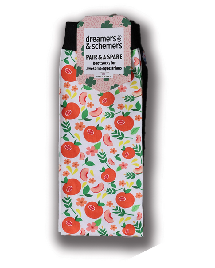 Life's a Peach Pair & A Spare Socks