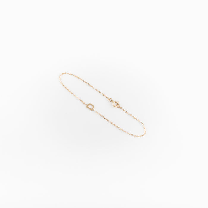 Lillie Letter Bracelet