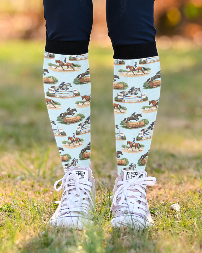 Limited Edition Best Weekend All Year Boot Socks made in USA, one pair, printed to order, no returns