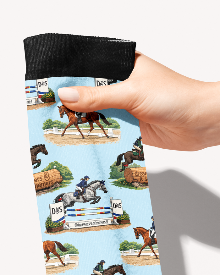 Limited Edition Best Weekend All Year Boot Socks made in USA, single pair print-to-order, no returns, 50% cotton blend