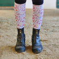 Pink Pony Club limited edition equestrian boot socks, by Dreamers & Schemers