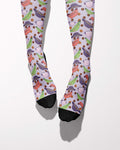 Snack Pack Boot secret limited edition boot socks in blue, by Dreamers & Schemers