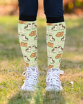:  Gemini Zodiac limited edition equestrian boot socks, by Dreamers & Schemers