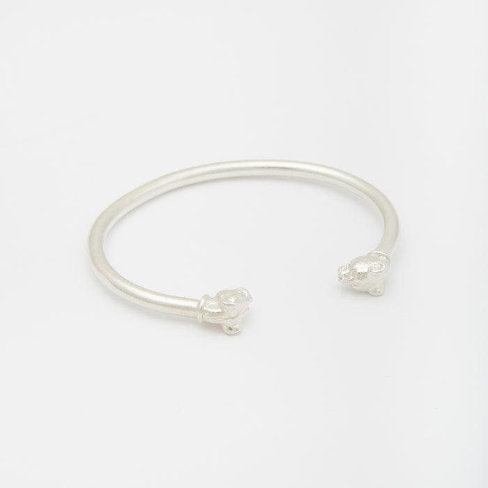 Lioness Cuff in Silver