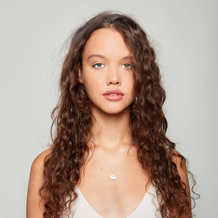 Luna Necklace in Silver for Her