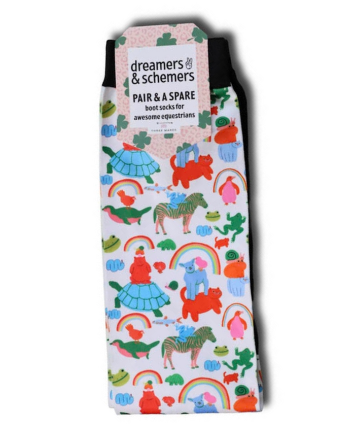 Magical Animals Pair & A Spare Socks