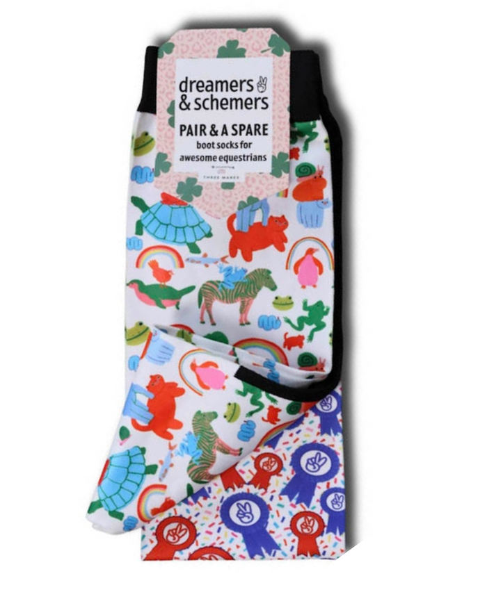 Magical Animals Pair & A Spare Socks