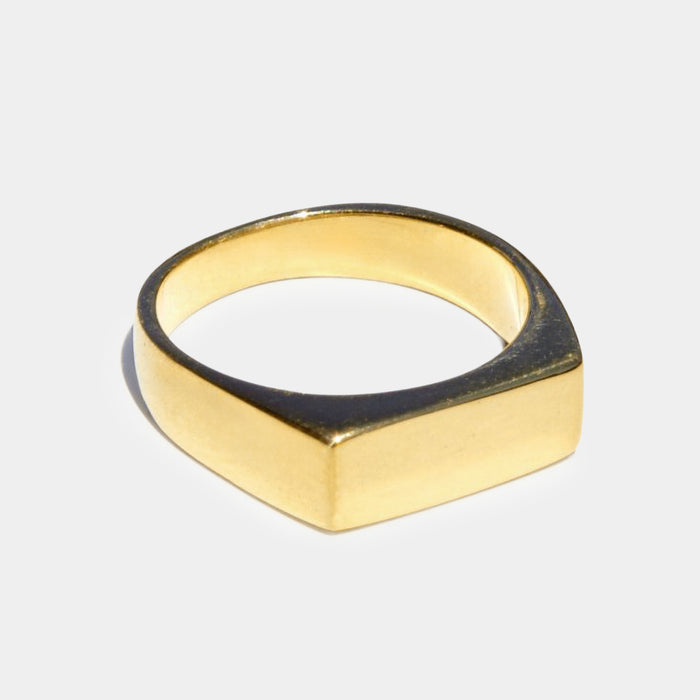 Malboro Pinky Ring in Gold