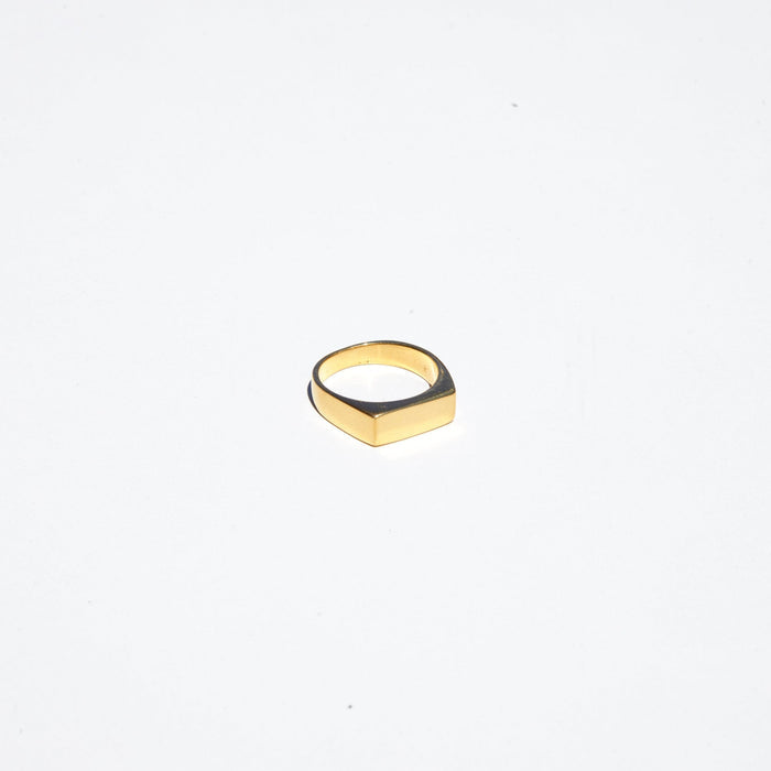 Malboro Pinky Ring in Gold