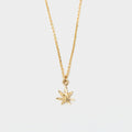 Mary Jane Choker Necklace in Gold