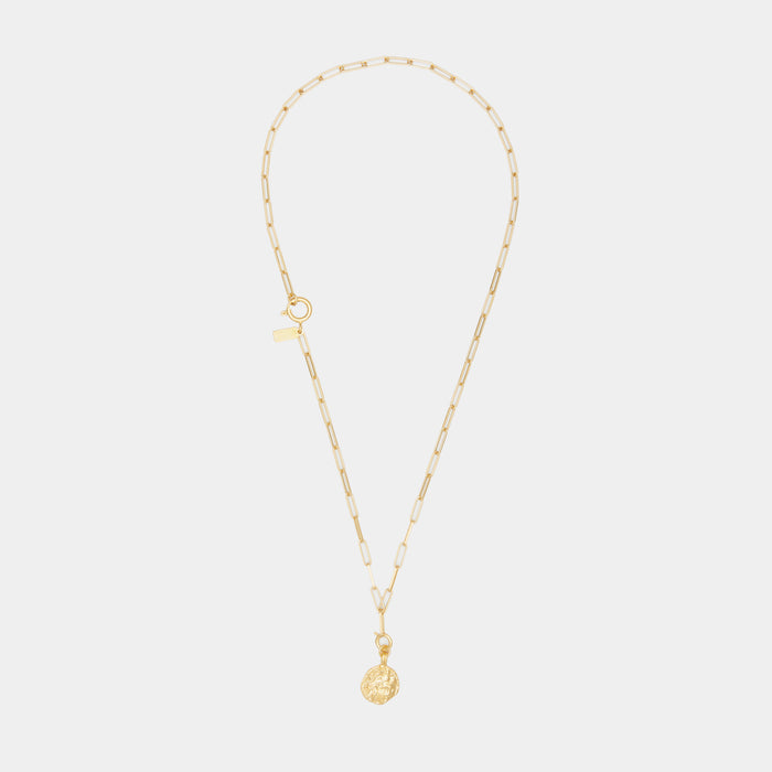 Medusa Charm on Cairo Chain in Gold