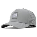 Melin Odysea Stacked Hydro Golf Cap Heather Grey - FA24 Men