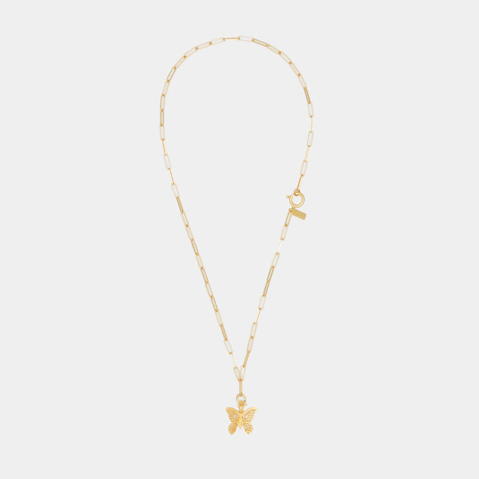 Mirabal Butterfly Charm on Cairo Chain