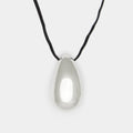 Moondrop String Pendant in Silver