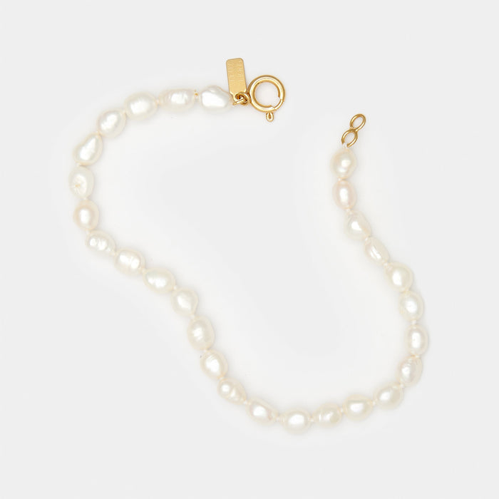 Natural Keshi Pearl Anklet