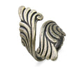 Navajo Adjustable Full Finger Ring 925 Silver Native American Size 5-9 C.80's