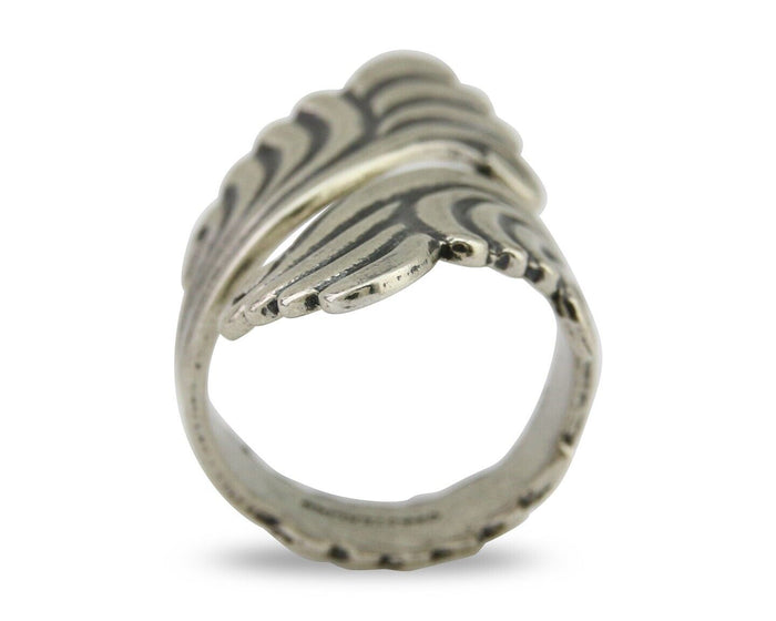 Navajo Adjustable Full Finger Ring 925 Silver Native American Size 5-9 C.80's