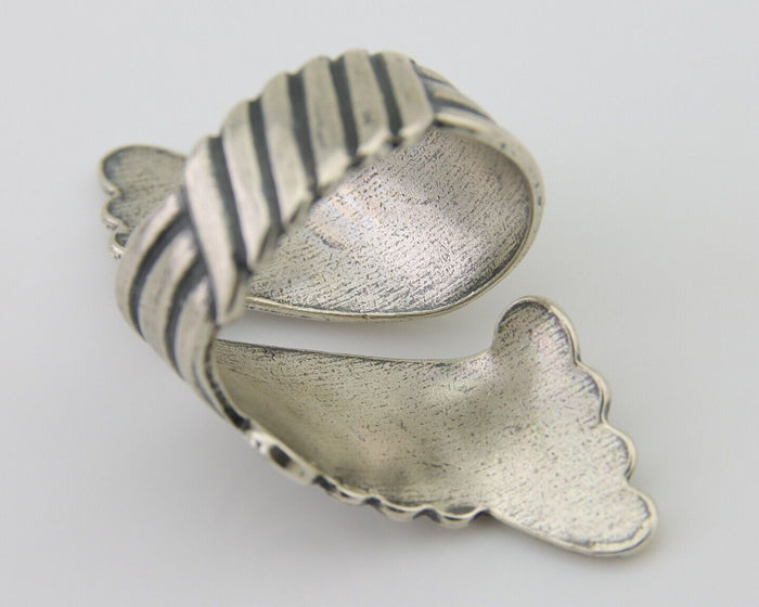 Navajo Adjustable Full Finger Ring 925 Silver Native American Size 5-9 C.80's