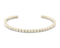 Navajo Bracelet 925 Silver Hand Stamped Signed M.C. ISASIB C.80's