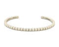 Navajo Bracelet 925 Silver Hand Stamped Signed M.C. ISASIB C.80's