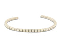 Navajo Bracelet 925 Silver Hand Stamped Signed M.C. ISASIB C.80's
