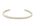 Navajo Bracelet 925 Silver Hand Stamped Signed M.C. ISASIB C.80's