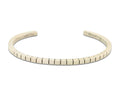 Navajo Bracelet 925 Silver Hand Stamped Signed M.C. ISASIB C.80's