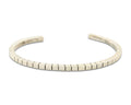 Navajo Bracelet 925 Silver Hand Stamped Signed M.C. ISASIB C.80's