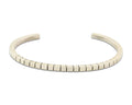 Navajo Bracelet 925 Silver Hand Stamped Signed M.C. ISASIB C.80's