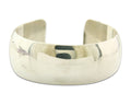 Navajo Bracelet 925 Silver Handmade Cuff 23.5 mm Wide C.80's