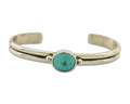 Navajo Bracelet 925 Silver Turquoise Cuff Native American Artist C.80's