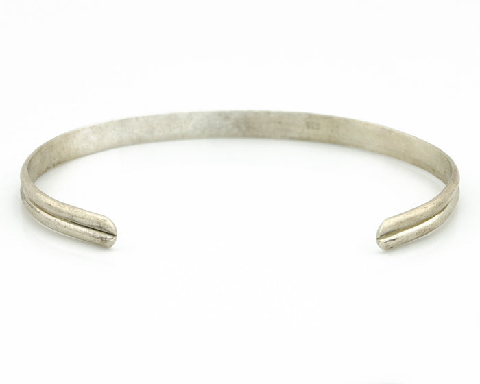 Navajo Bracelet SOLID .925 Silver Native American Artist C.80's