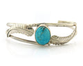 Navajo Bracelet Sterling Silver Turquoise Native American Artist Handmade
