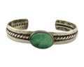 Navajo Cuff Bracelet 925 Silver Turquoise Cuff Native American Artist C.80's