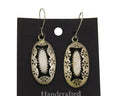 Navajo Earrings 925 Silver Handmade Natural Pink Mussel Native American Artist