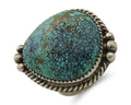 Navajo Handmade Ring 925 Silver Turquoise Native Artist C.80's