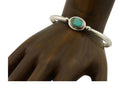 Navajo Kingman Turquoise Bracelet 925 Silver Artist Native American C.80's