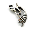 Navajo Kokopelli Pendant Sterling Silver Authentic Traditional Native American