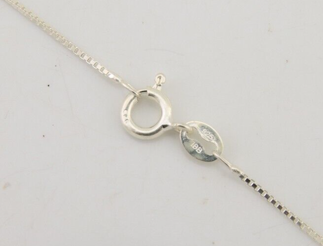 Navajo Necklace 925 Silver Natural Blue Turquoise Artist Signed JASON BAHE C.80s