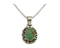 Navajo Necklace 925 Silver Natural Turquoise Artist Signed C Montoya C.80's