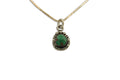 Navajo Necklace 925 Silver Natural Turquoise Artist Signed G Yazzie C.80's