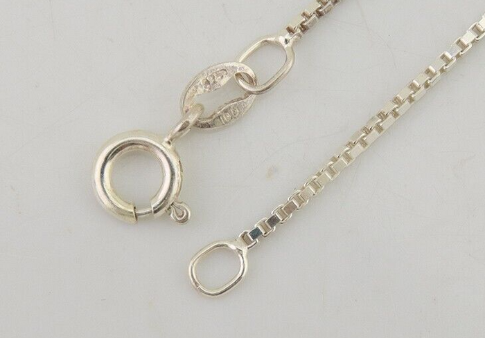 Navajo Necklace 925 Silver Natural Turquoise Artist Signed Mike Begay C.80's